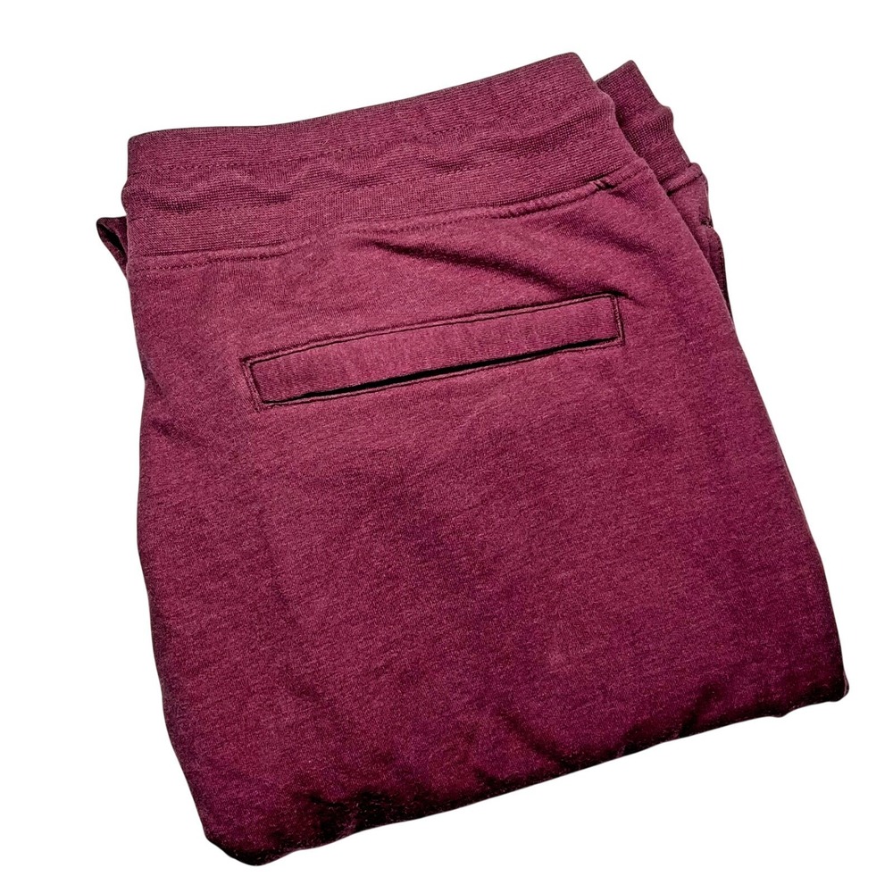 Into The AM Joggers Sweatpants Men's 2XL Athleisure‎ Loungewear Workout Burgundy